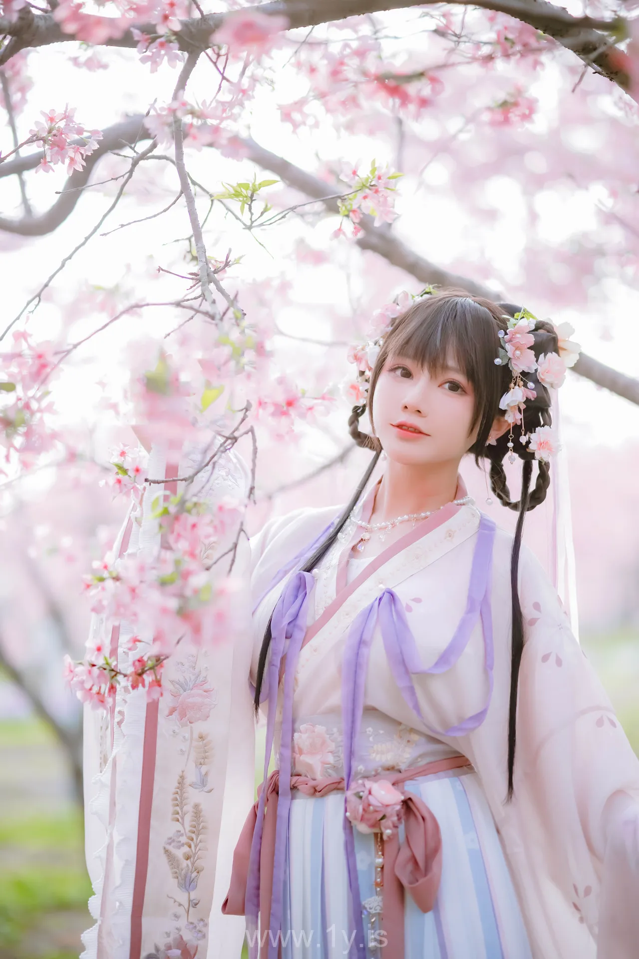 Nyako喵子 NO.036 樱花汉服 花神祈愿
